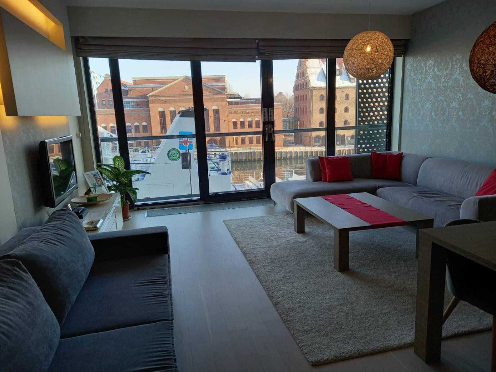 Apartment With An Amazing View グダニスク エクステリア 写真