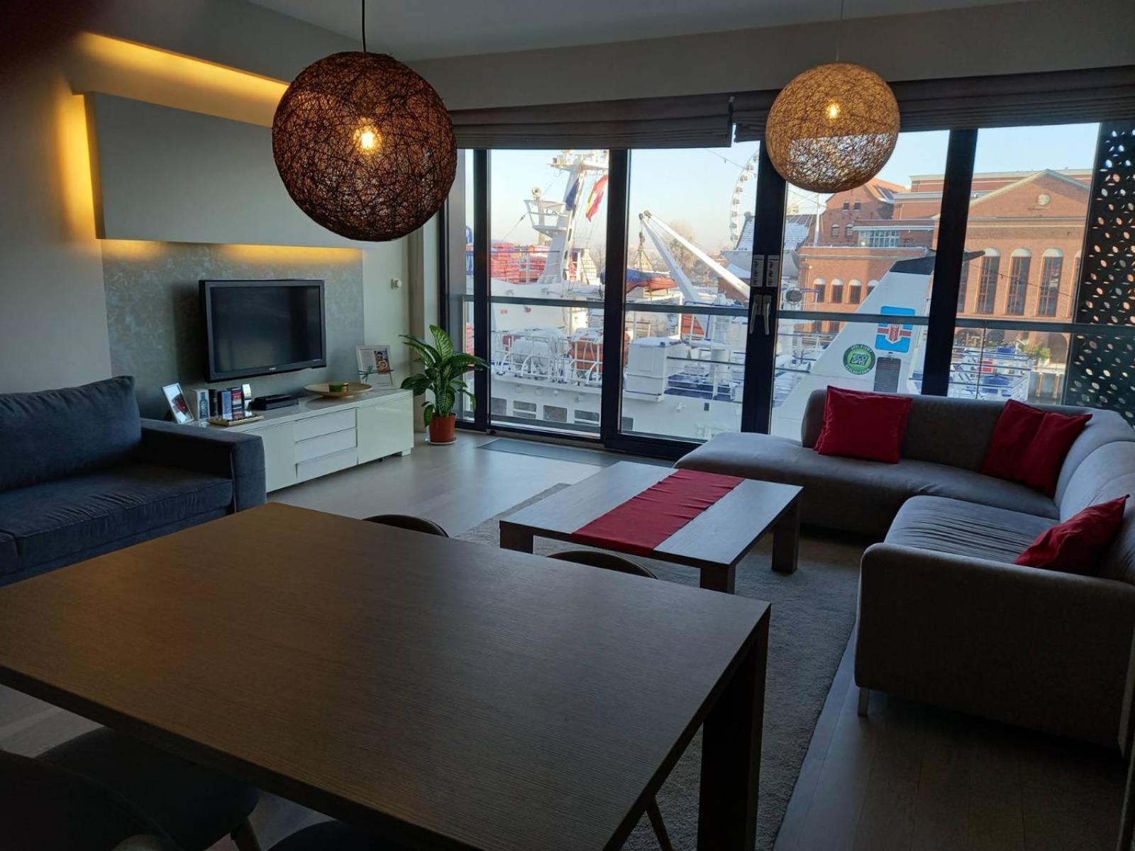 Apartment With An Amazing View グダニスク エクステリア 写真